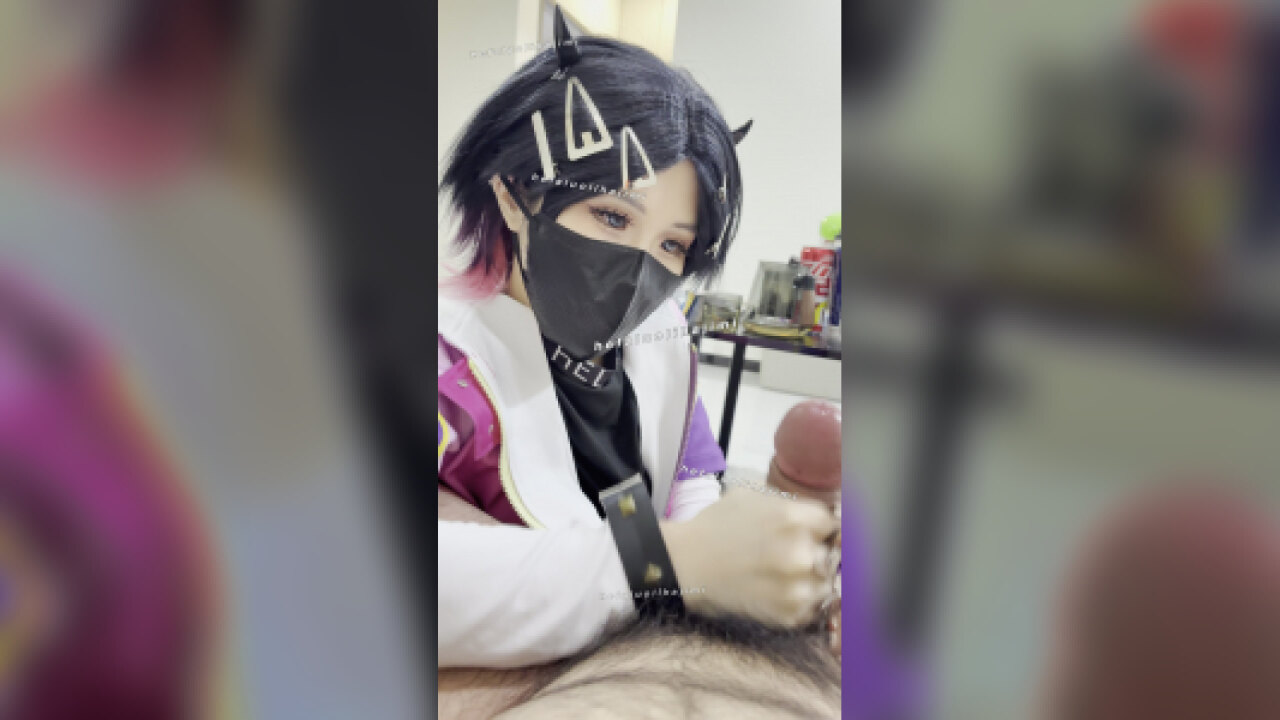 把暮蝶女友借单男玩